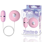 The 9s B Shell Bullet Vibrator with Remote Control Pink BULLETS